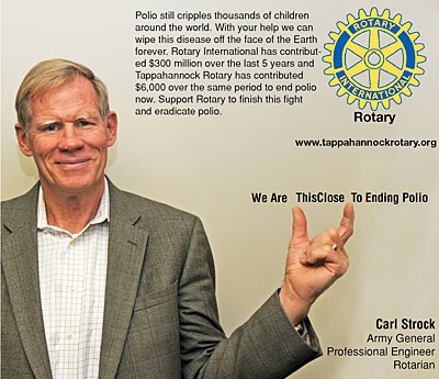 rotary end polio now campaign carl strockn